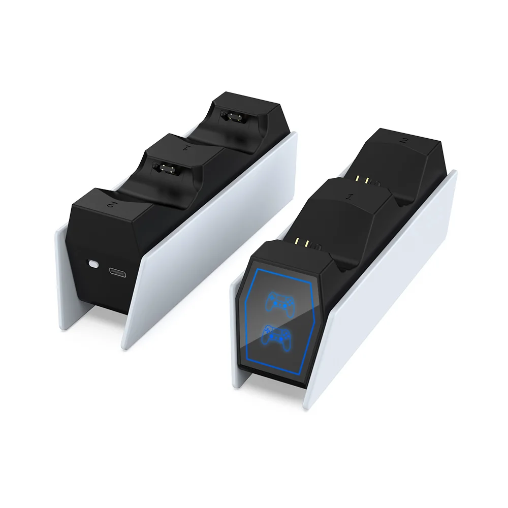 Зарядная станция Dobe для 2х Dualshock 4 TP4-0417W - миниатюра 3