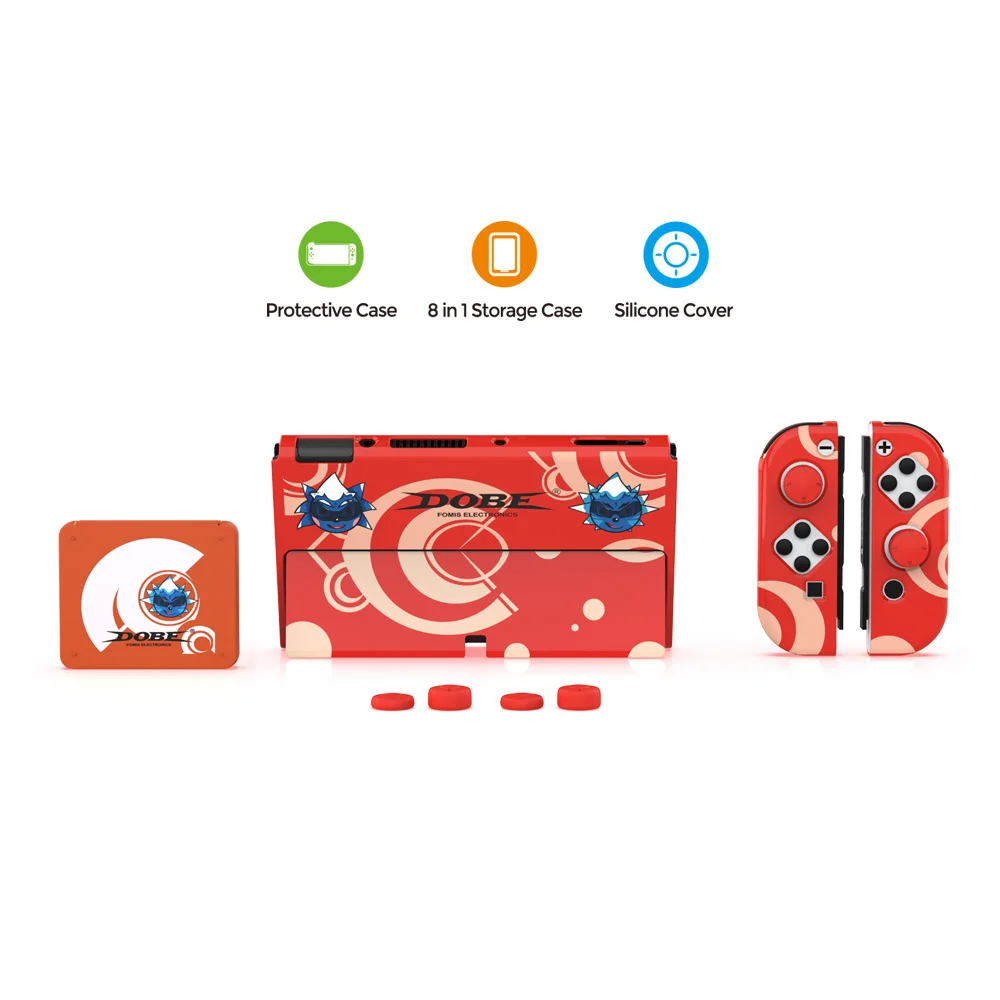 Набор Dobe для Nintendo Switch Oled Red iTNS-1192R - миниатюра 3