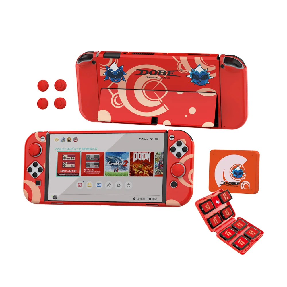 Набор Dobe для Nintendo Switch Oled Red iTNS-1192R - миниатюра 6