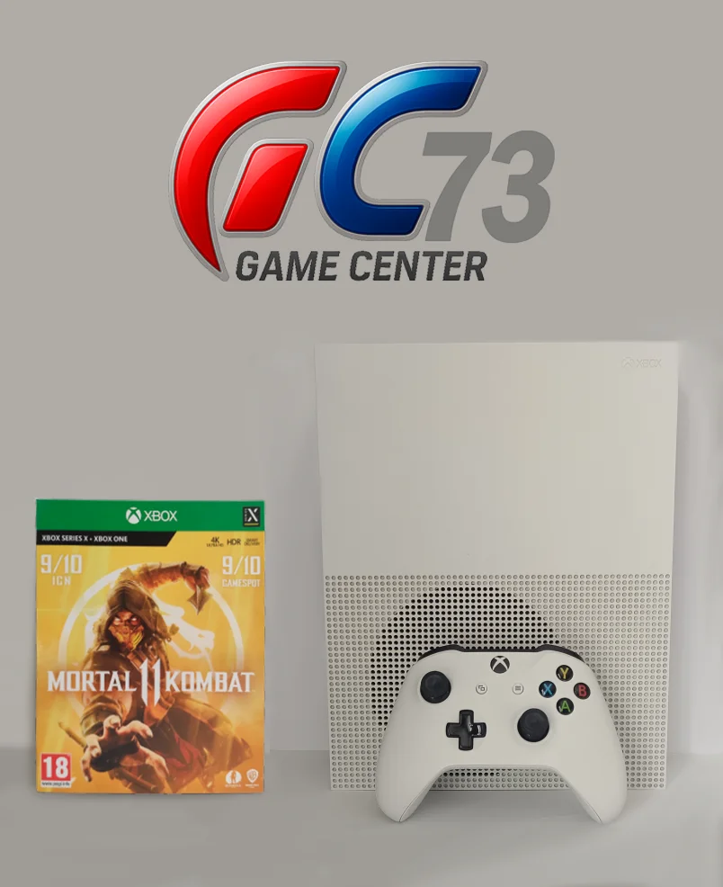 X-Box One S 500gb + Mortal Kombat 11, Trade-In - изображение 1