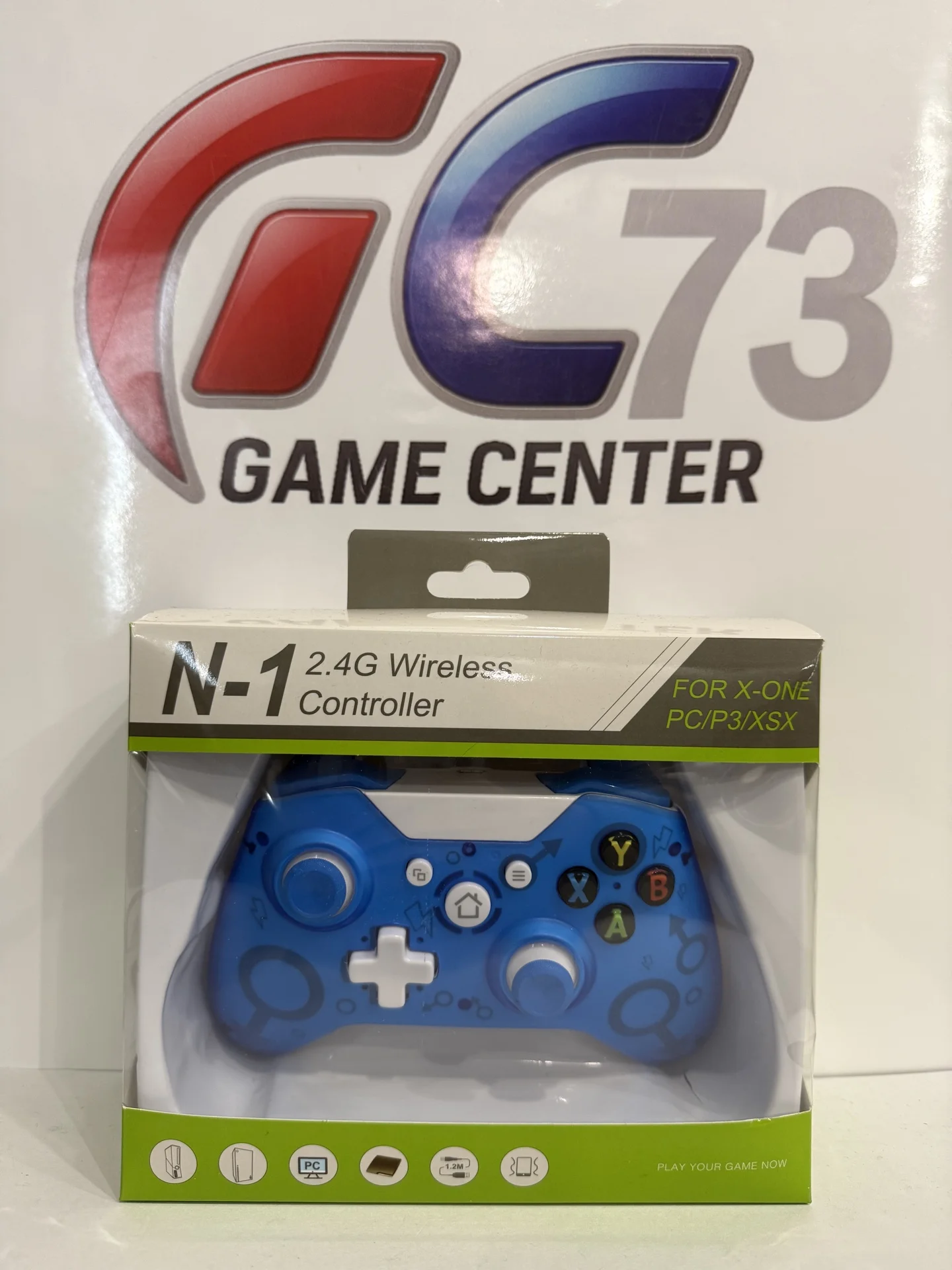 Геймпад N-1 для X-Box One/Series/Ps3/Pc Синий - изображение 1
