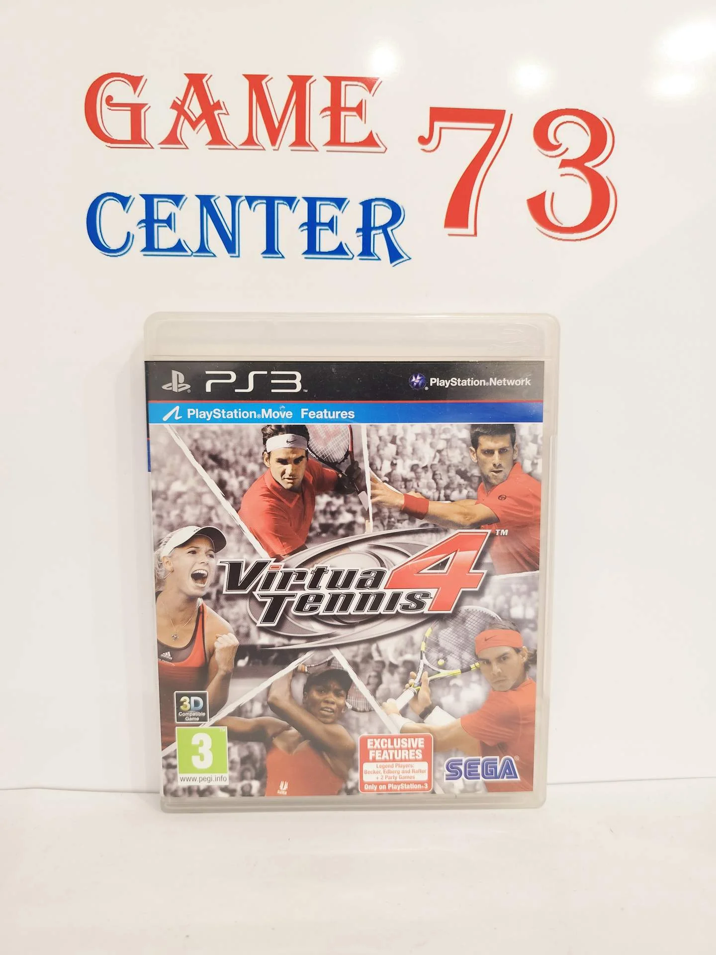 Virtua Tennis 4 для Sony Ps3 Б/У - изображение 1
