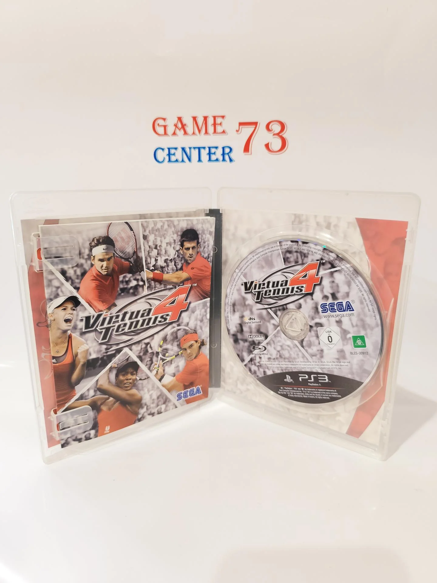 Virtua Tennis 4 для Sony Ps3 Б/У - миниатюра 2