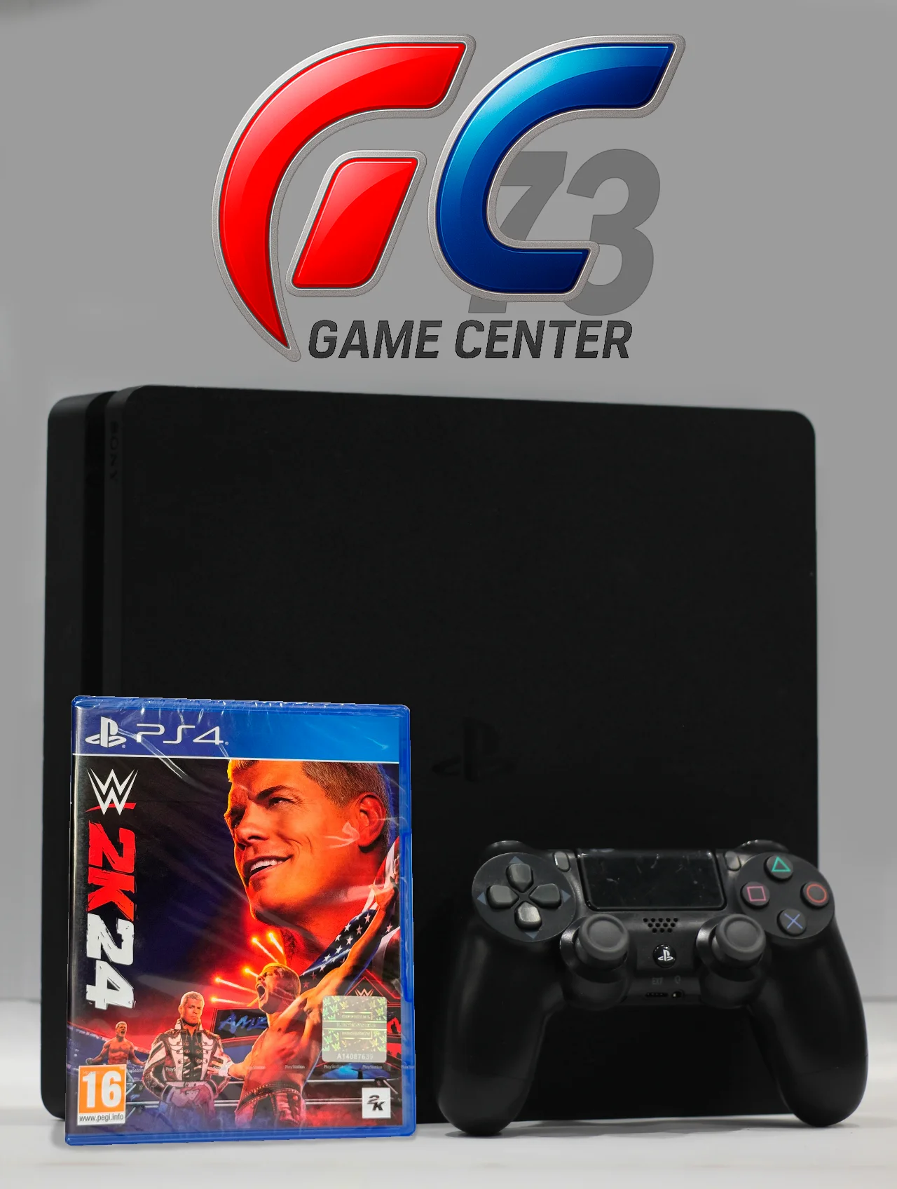 Sony Ps4 Slim 500gb + WWE 2K24, Trade-In - изображение 1