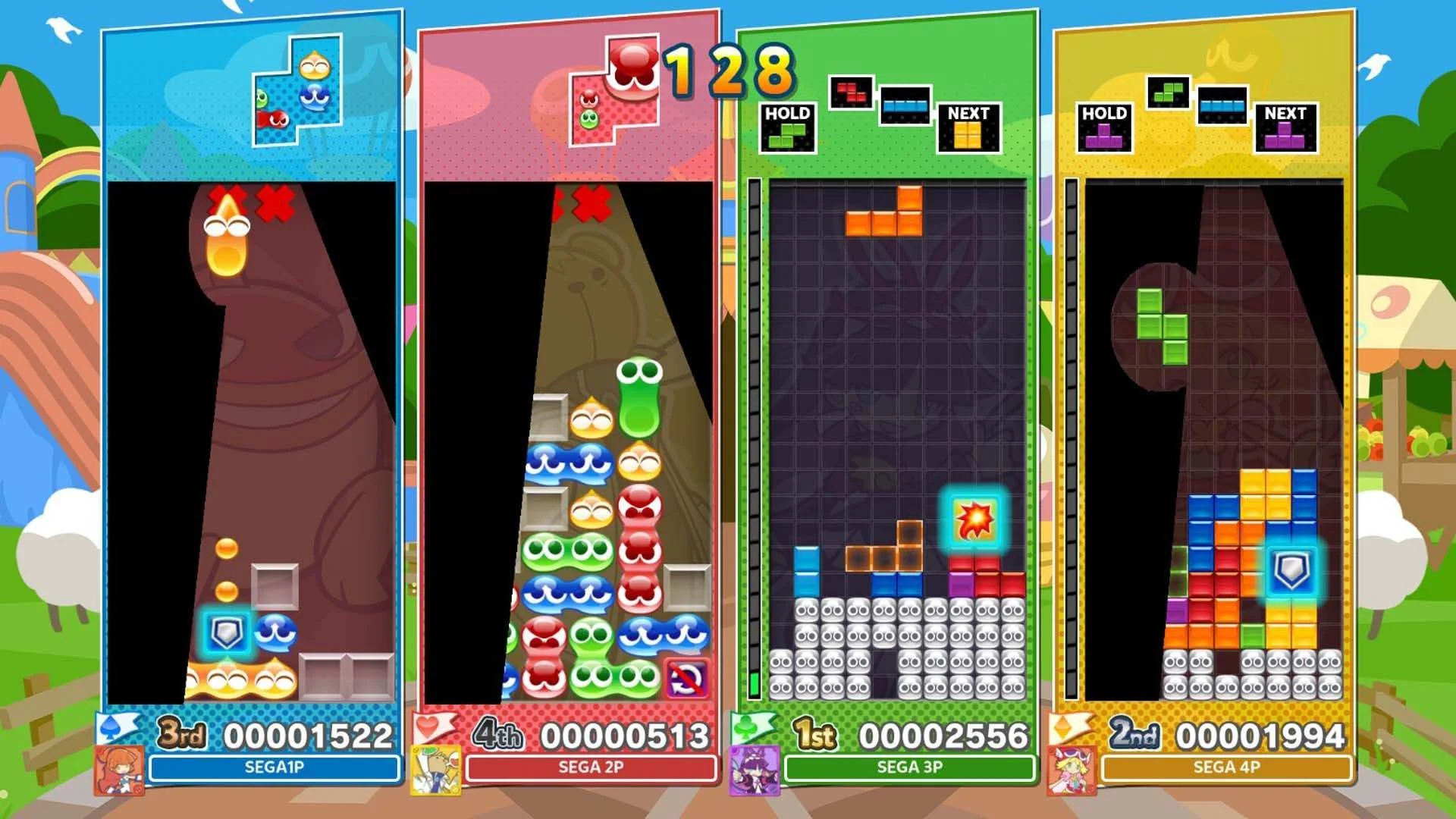Puyo Puyo Tetris 2 The Ultimate Puzzle Match для X-Box One - миниатюра 6