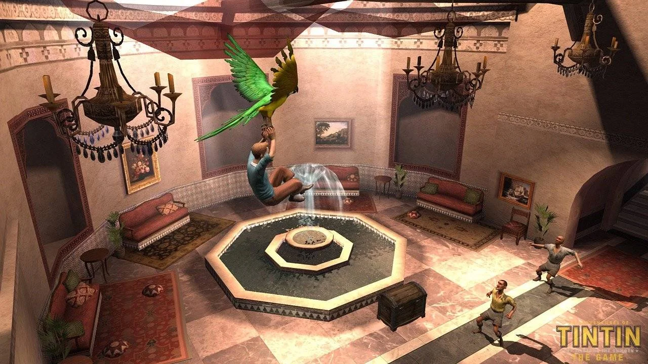 Приключения Тинтина Тайна Единорога для Sony Ps3 Б/У - миниатюра 4