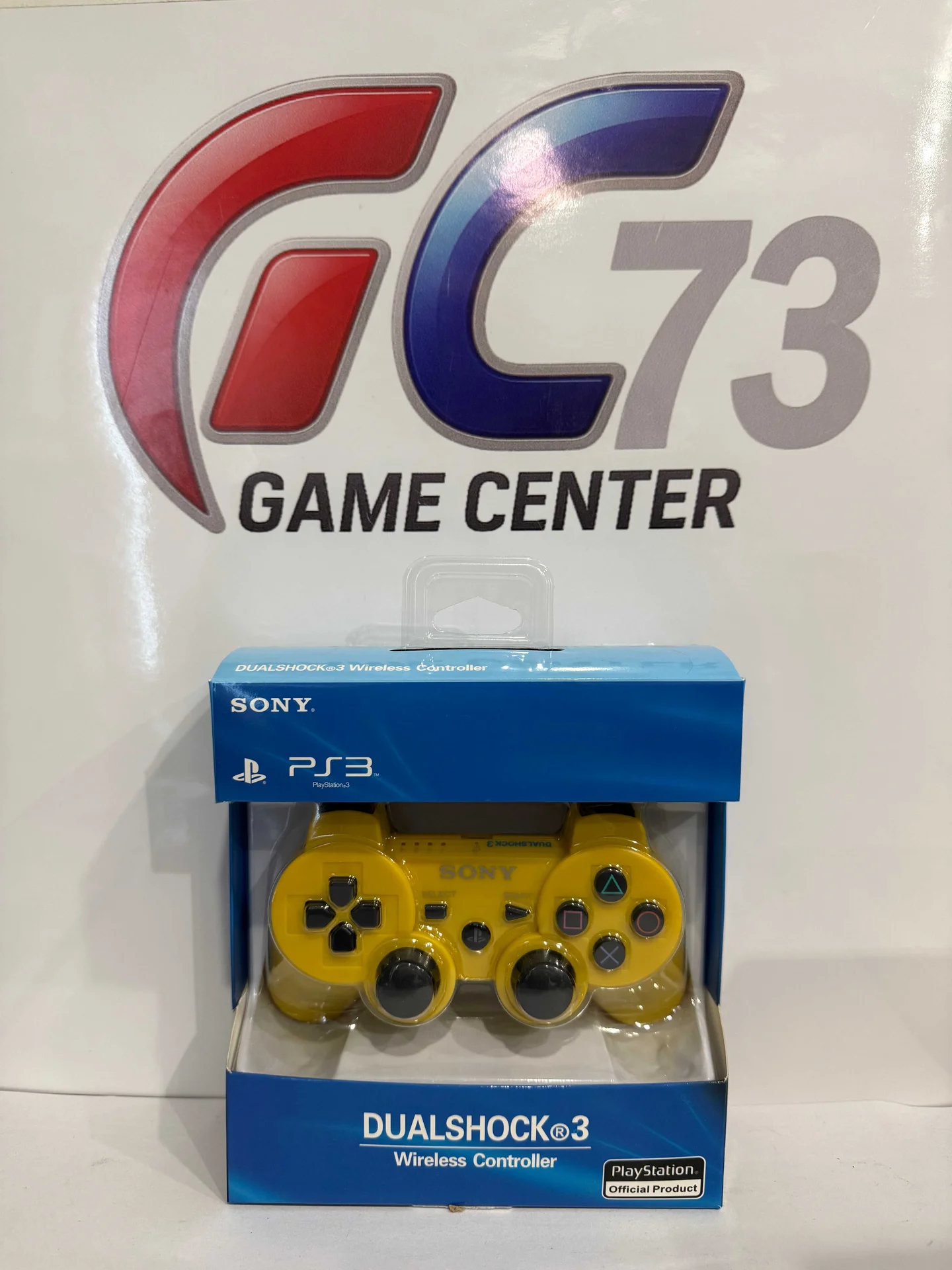Новый Dualshock 3 для Sony Ps3 Жёлтый - изображение 1