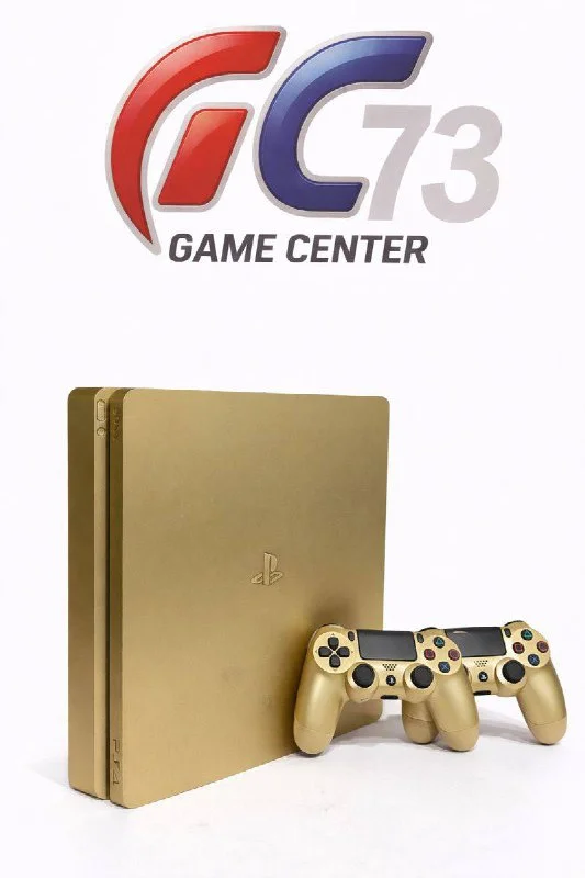 Sony Ps4 Slim 500Gb Gold 12.52 + 40 игр + 2 джоя, Trade-In - изображение 1