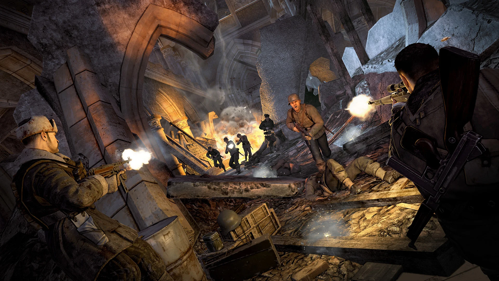 Sniper Elite V2 Remaster для Sony Ps4 - миниатюра 3