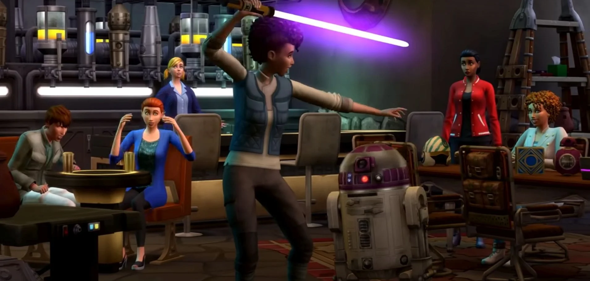 The Sims 4 + Star Wars Journey to Batuu для X-Box One Б/У - миниатюра 5