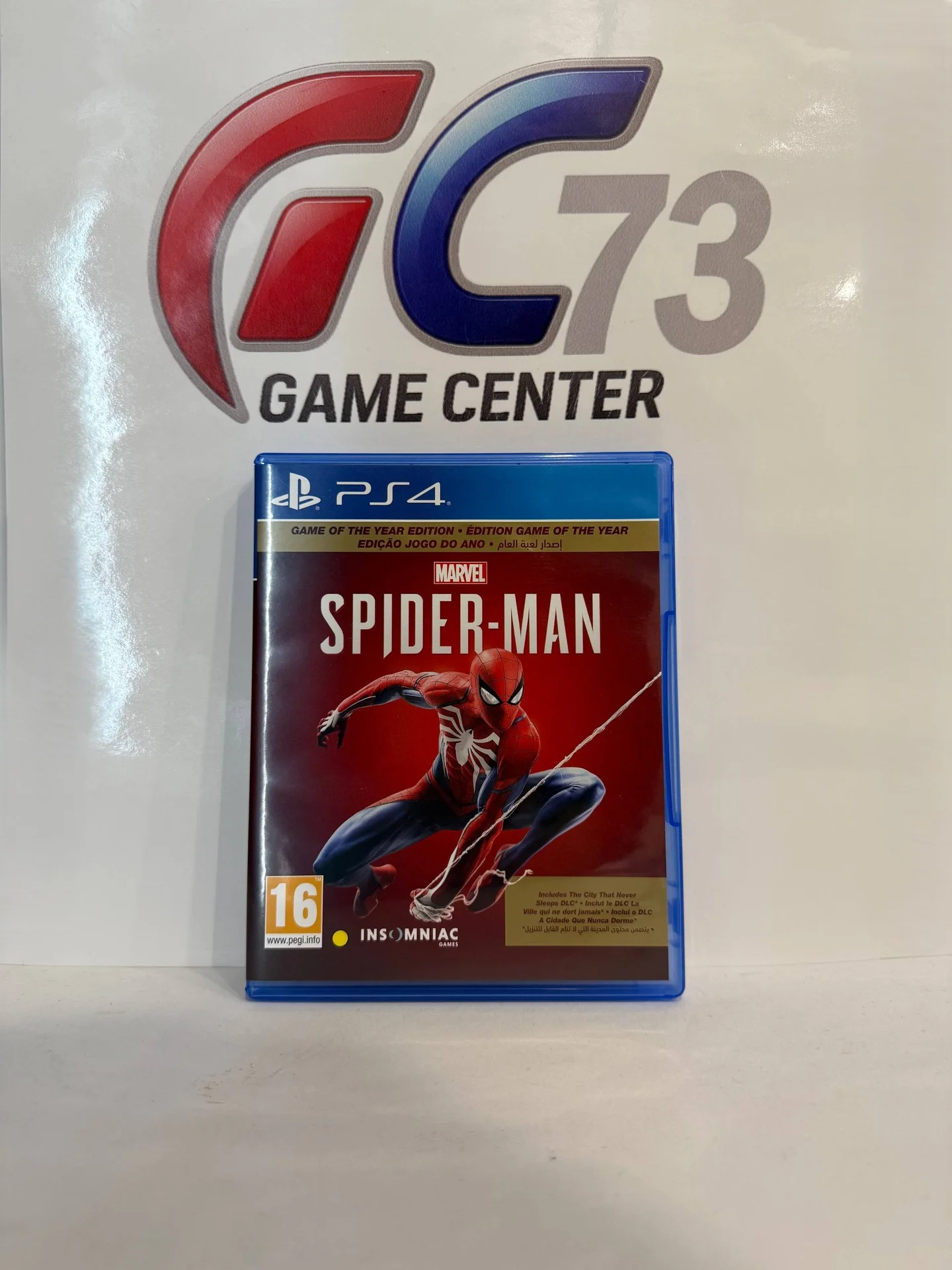 Marvel Spider-Man (Человек-Паук) GOTY для Sony Ps4 Б/У - миниатюра 2