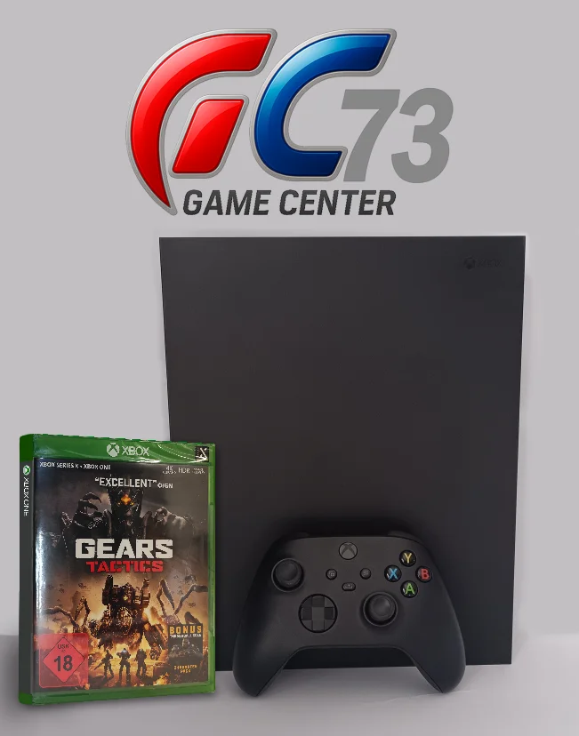 X-Box One X 1Tb + Gears Tactics, Trade-In - изображение 1