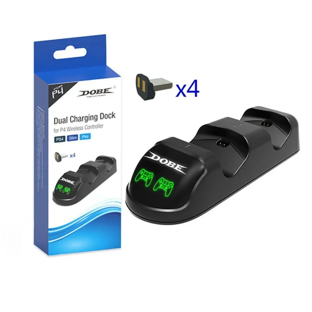 Зарядная станция Dobe на 2 Dualshock 4, TP4-1877 - миниатюра 4