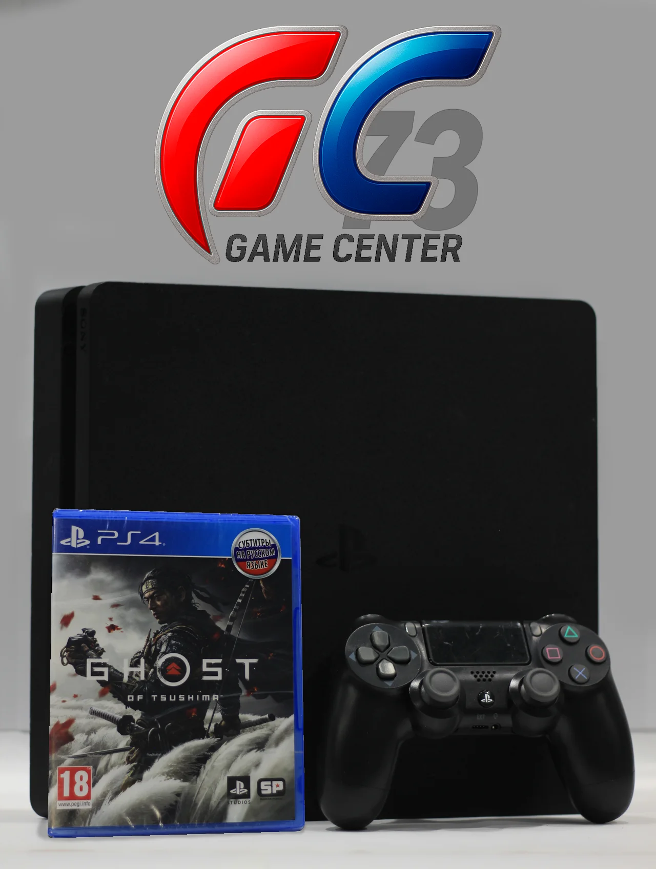 Sony Ps4 Slim 500gb + Призрак Цусимы, Trade-In - изображение 1