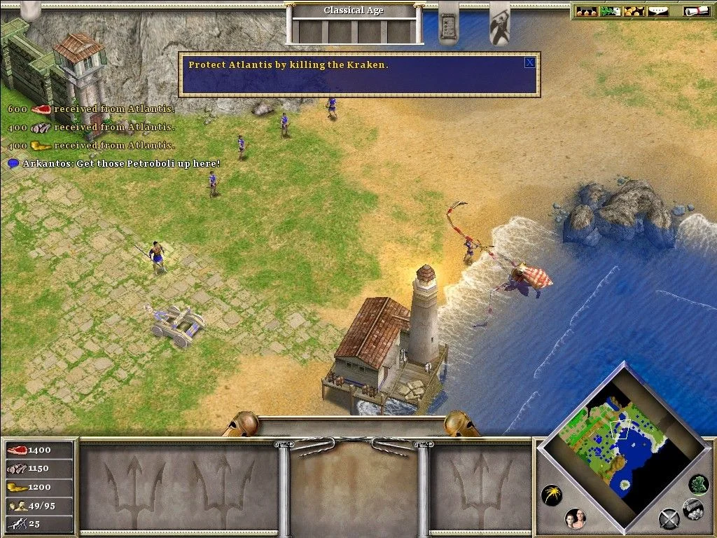 Age of Mythology Золотое издание для PC Б/У - миниатюра 2
