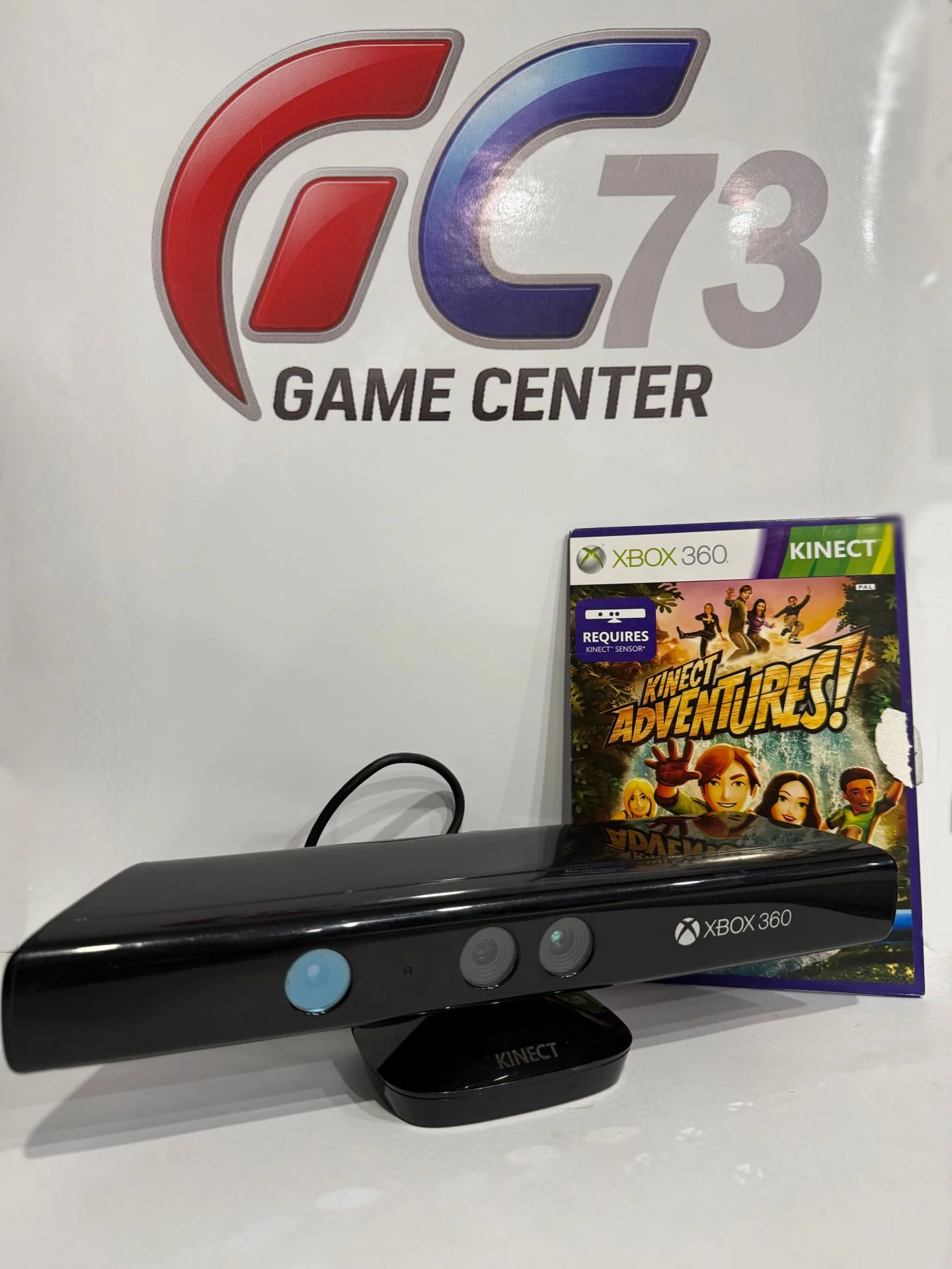Kinect + Kinect Adventures для X-Box 360 Оригинал Б/У - изображение 1