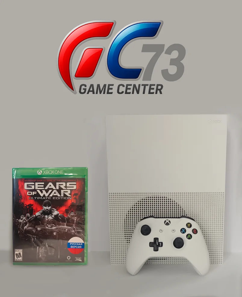 X-Box One S 500gb + Gears of Wars Ultimate, Trade-In - изображение 1