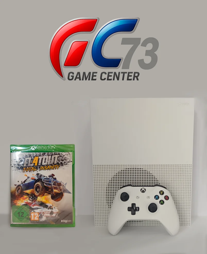 X-Box One S 500gb + FlatOut 4, Trade-In - изображение 1