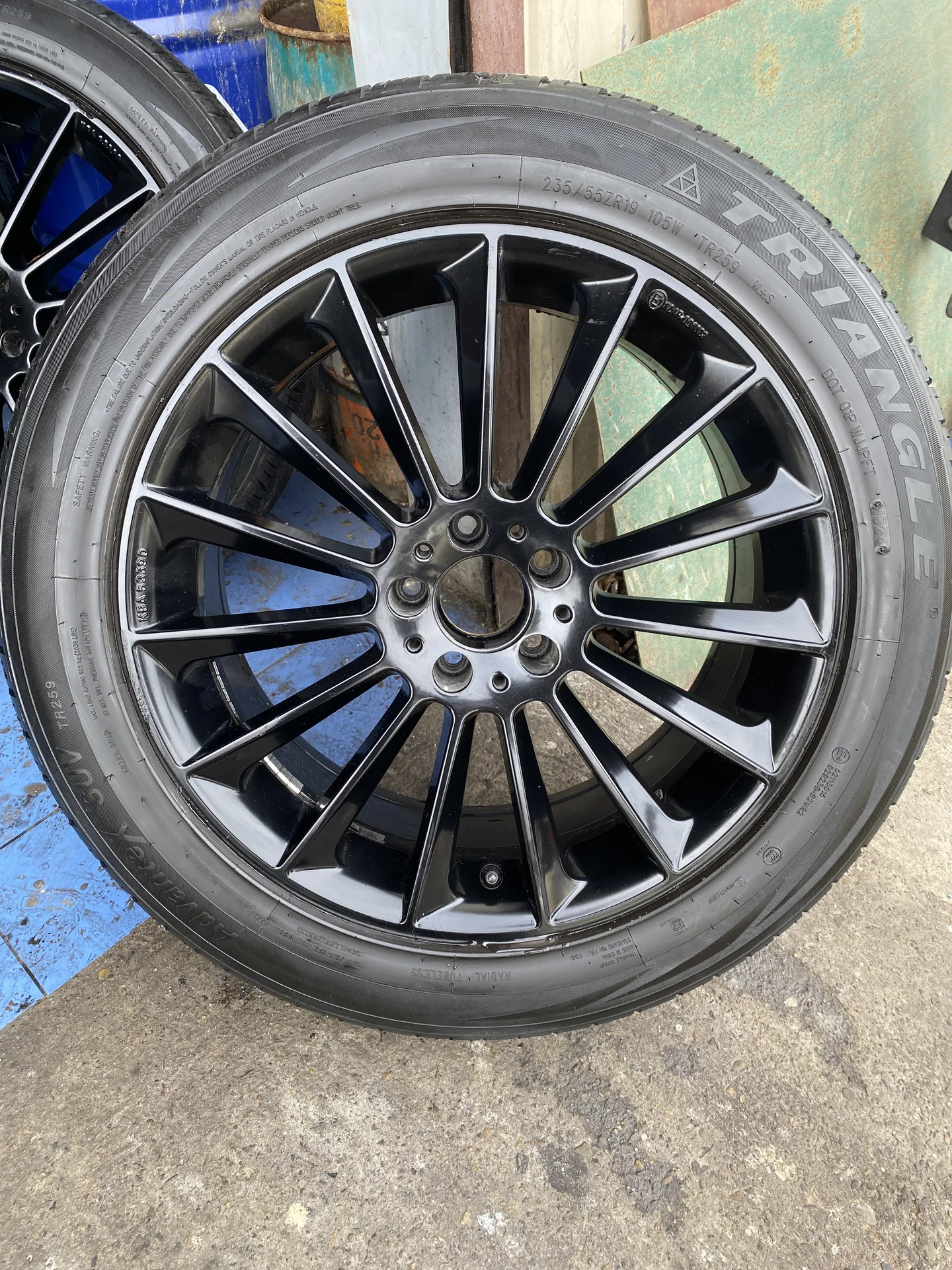 Колеса летние 235 55 r19 et38 на Мерседес - миниатюра 3