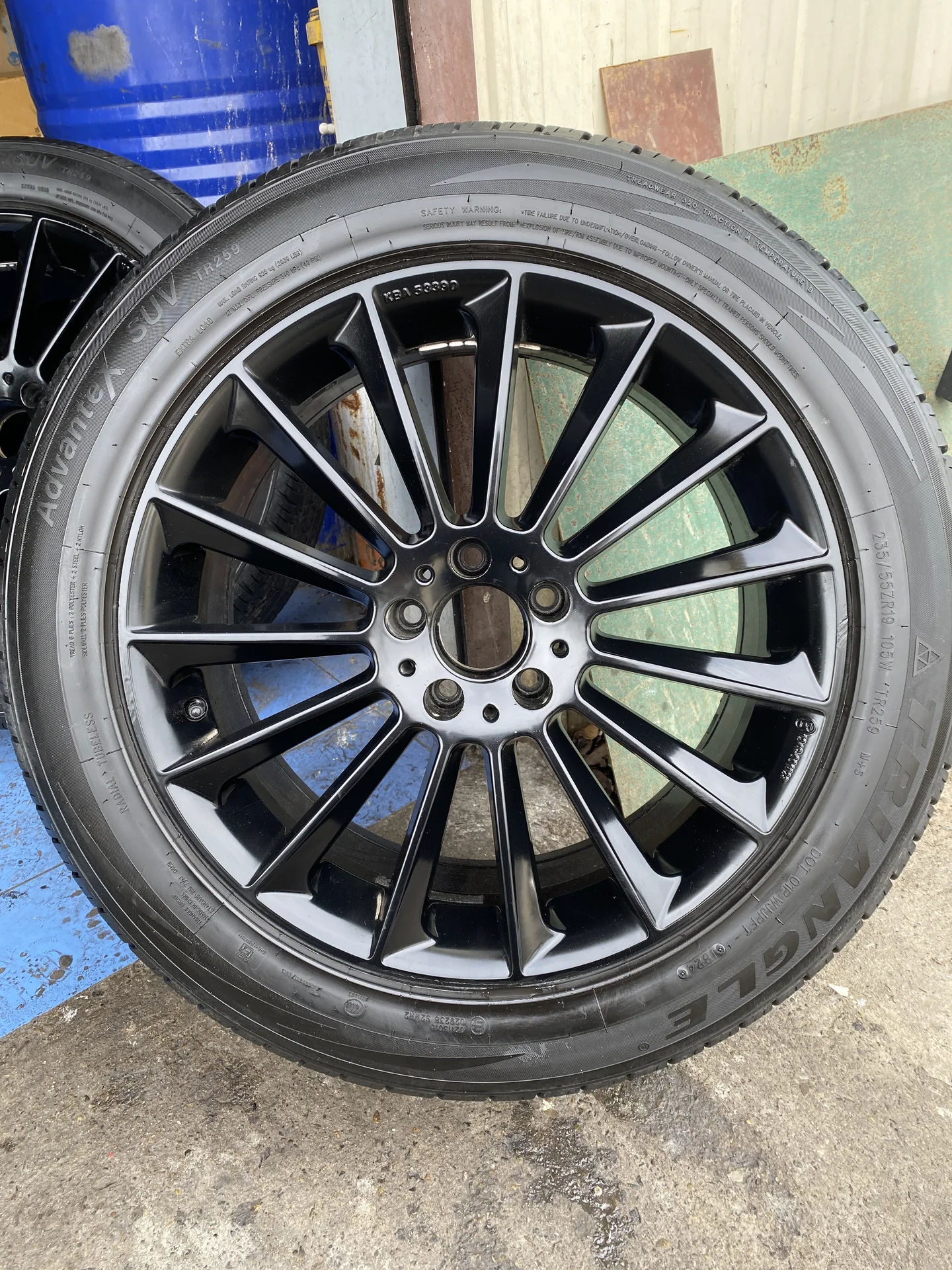 Колеса летние 235 55 r19 et38 на Мерседес - миниатюра 5