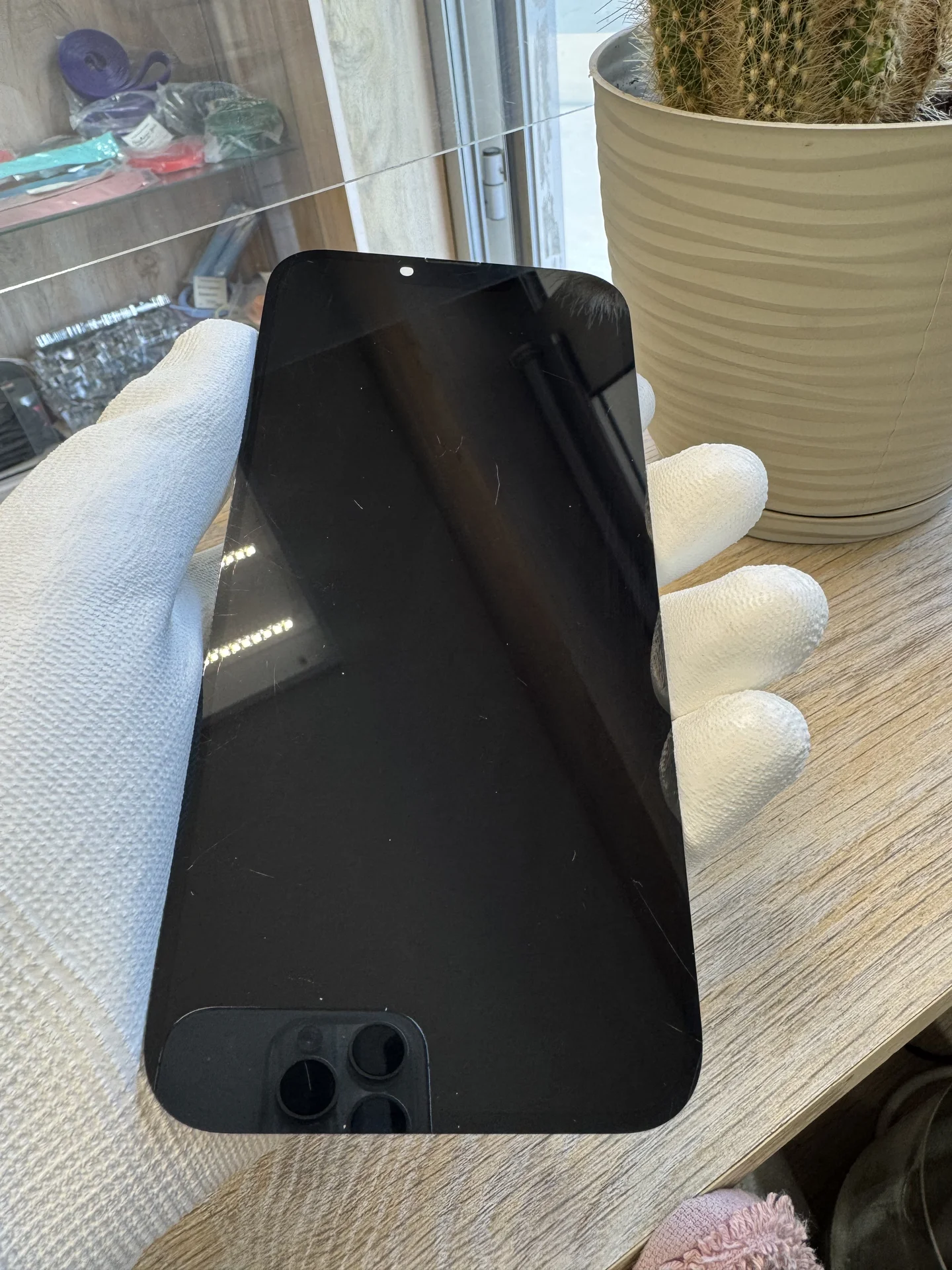 iPhone 13 Pro Max дисплей Ориг б/у снятый - миниатюра 4