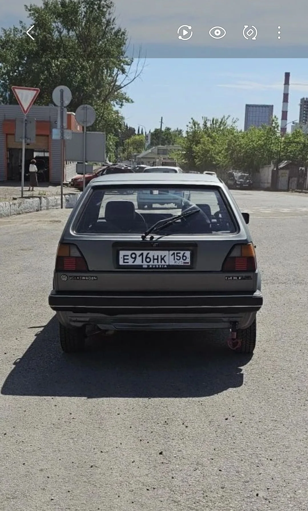 Продам Volkswagen Golf 1.6 АТ,1986 г - миниатюра 6