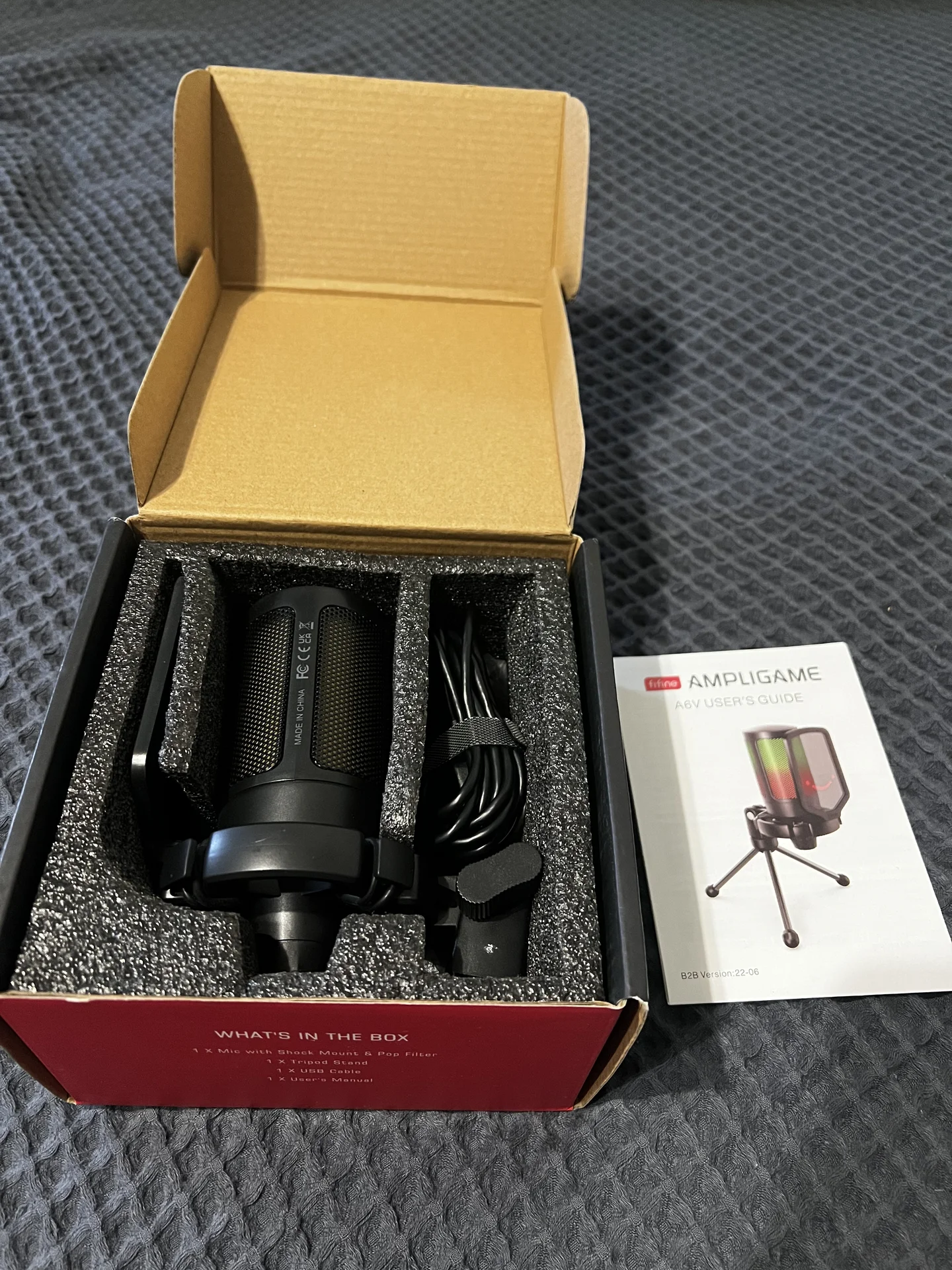 USB микрофон FIFINE A6V - миниатюра 3