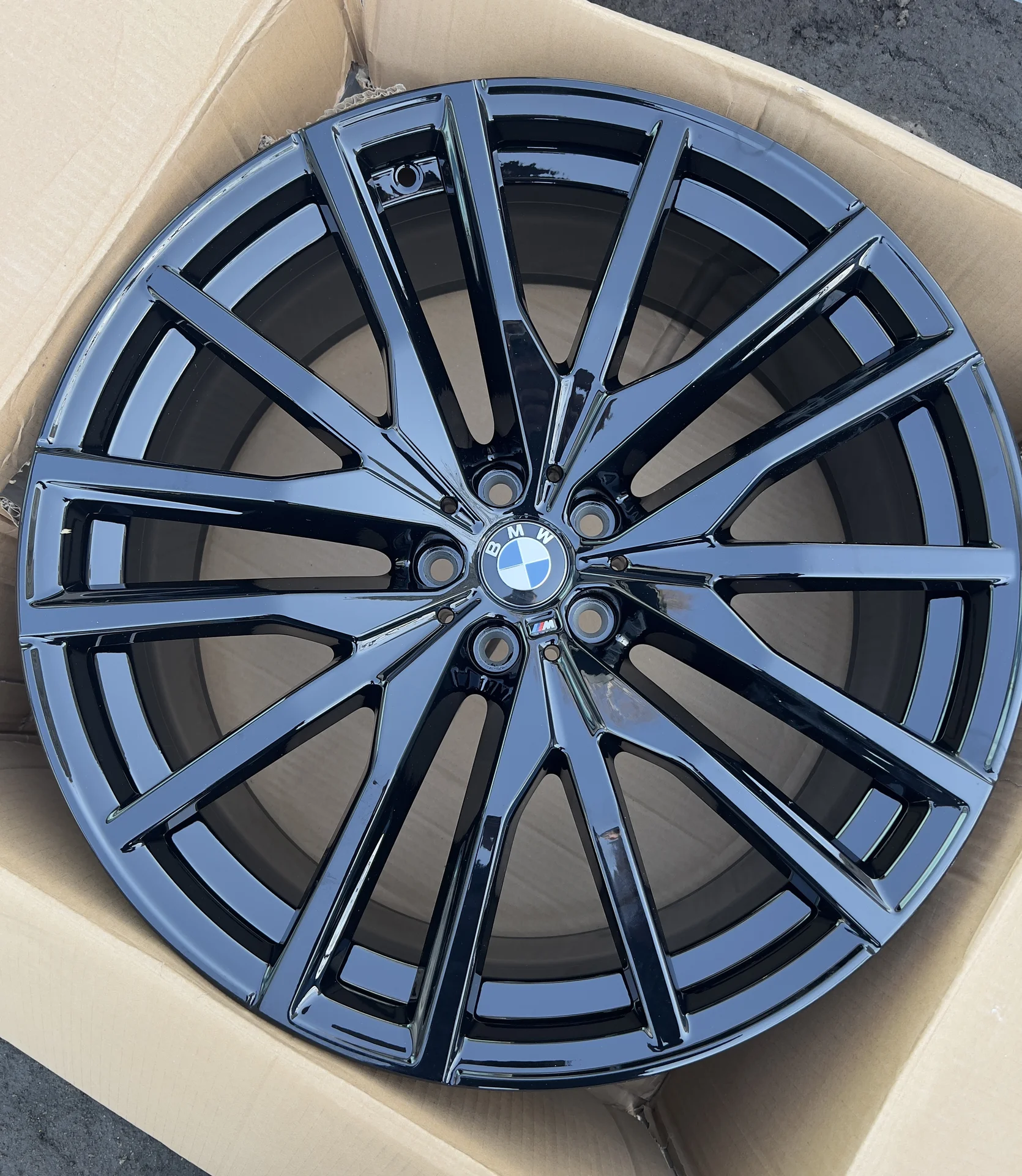 Кованные диски BMW 742M style R22 - миниатюра 3