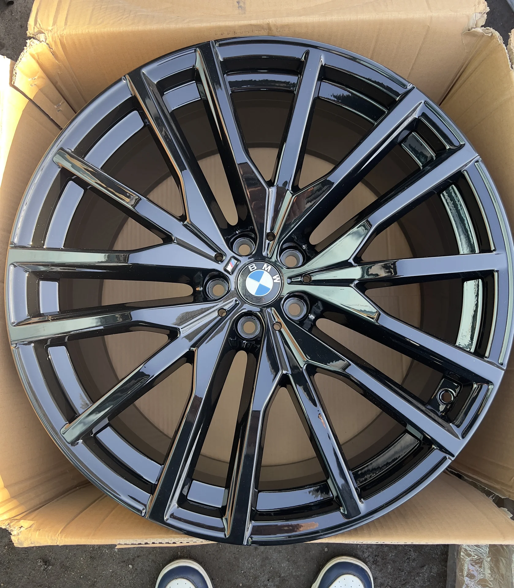 Кованные диски BMW 742M style R22 - миниатюра 5