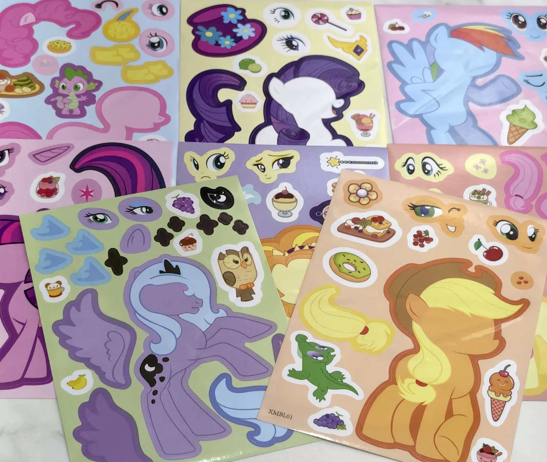 Наклейки my little pony - миниатюра 2