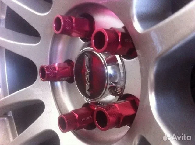 Гайки колесные Blox Racing M12*1,25 Red - миниатюра 3