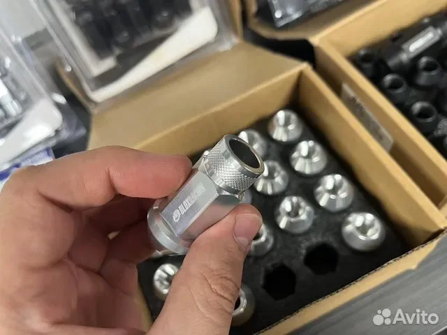 Гайки колесные Blox Racing M12*1,5 Silver - миниатюра 3