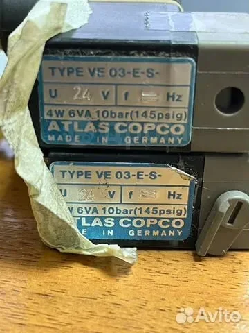 Соленоид (клапан) Atlas Copco VE-13-E-S - изображение 1