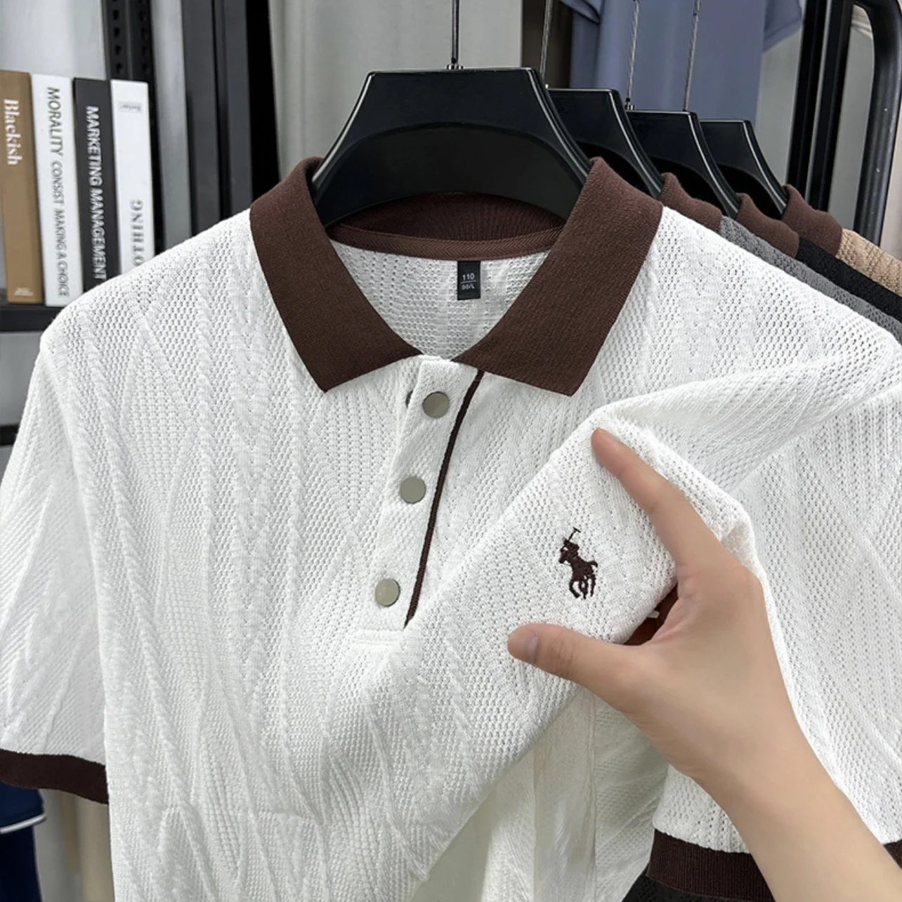 Поло ralph lauren вязаное - миниатюра 4