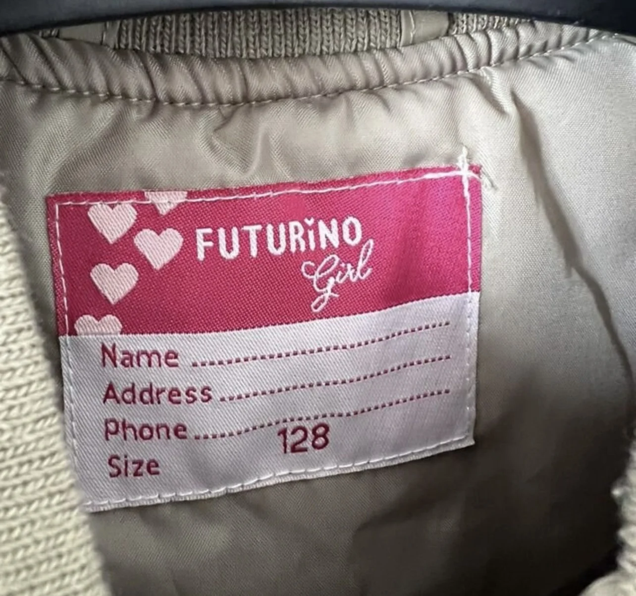 Бомбер futurino размер 128 - миниатюра 3
