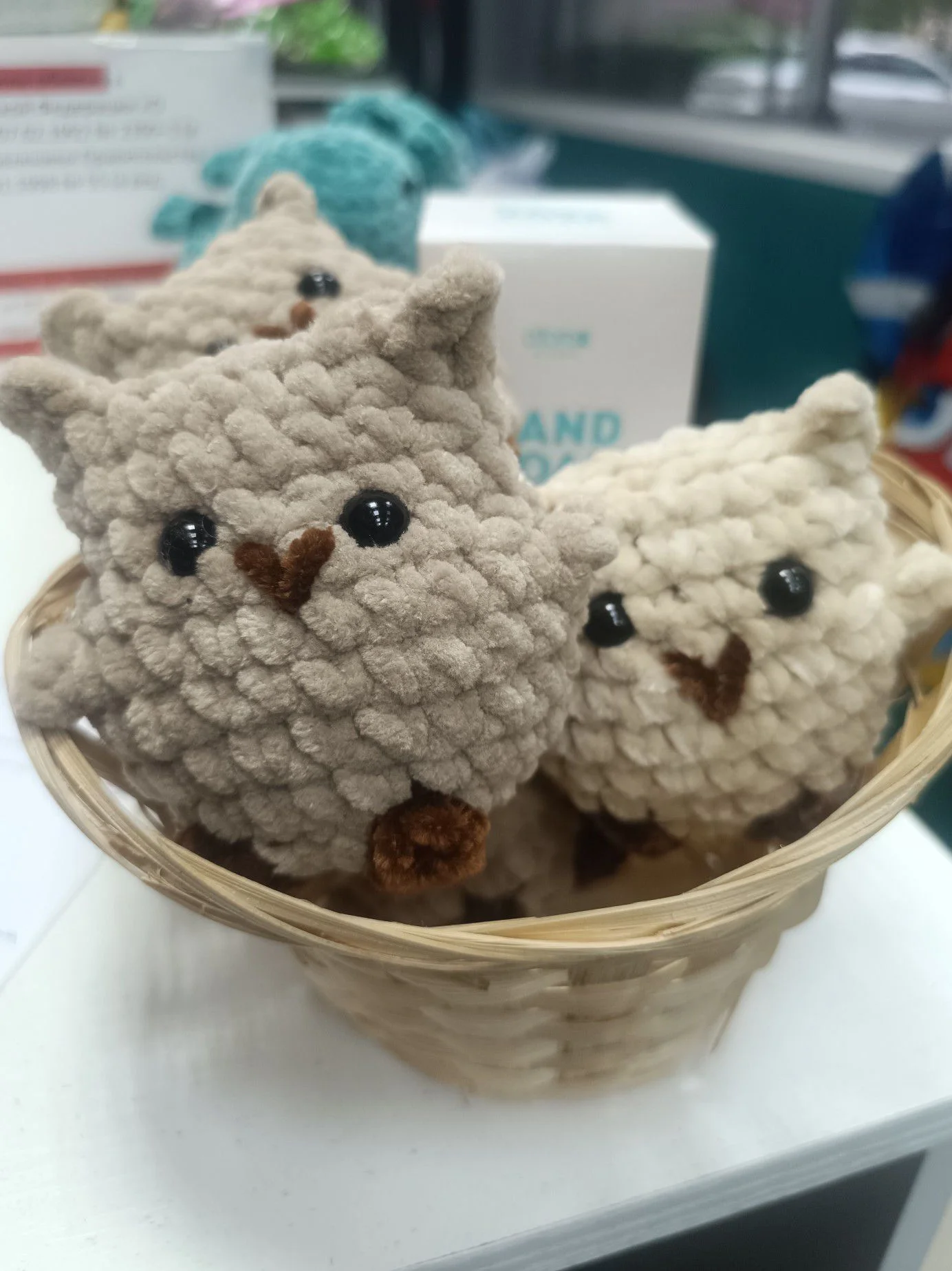 Игрушки брелоки мягкие ручной работы - миниатюра 3