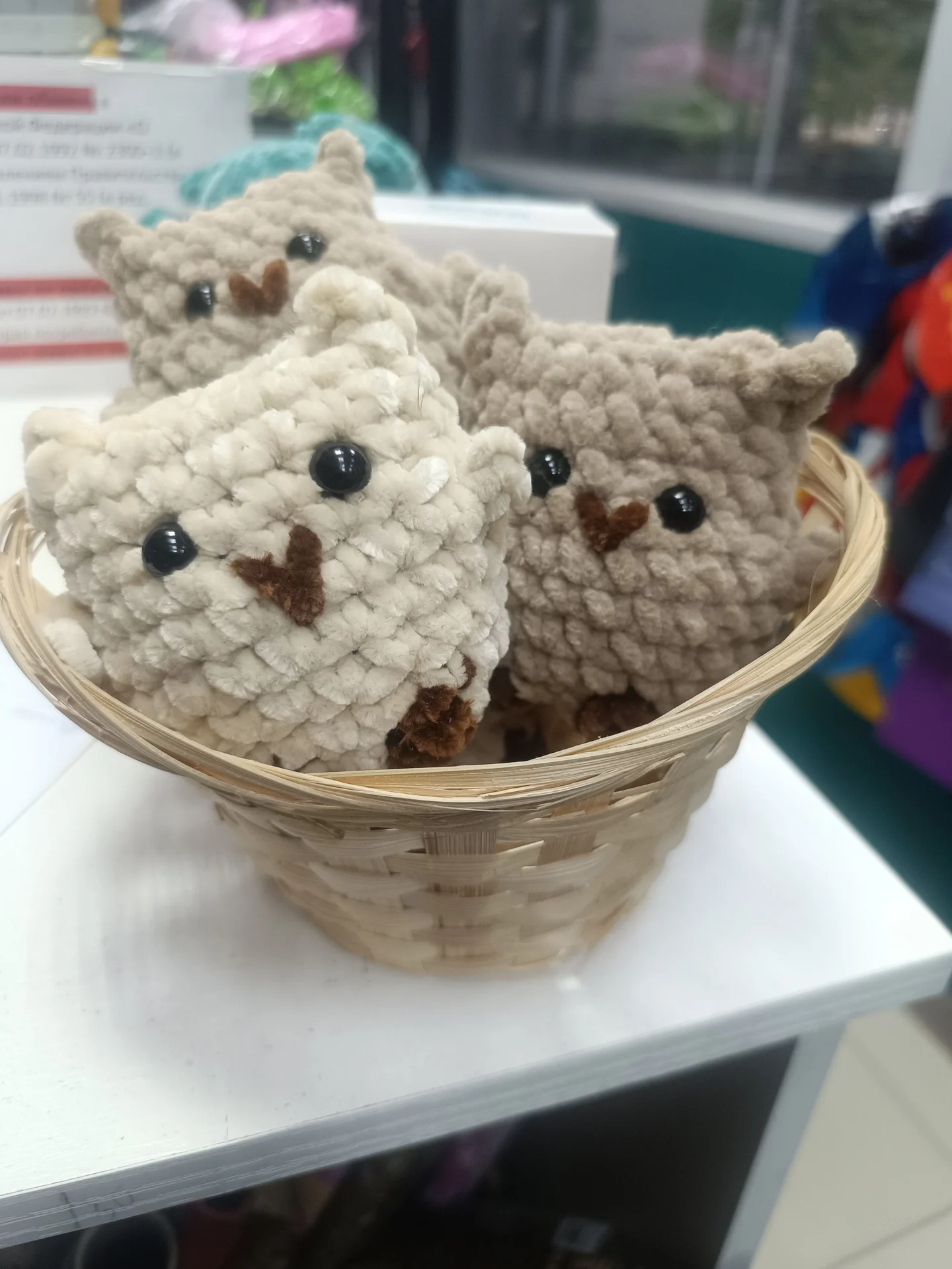 Игрушки брелоки мягкие ручной работы - миниатюра 4