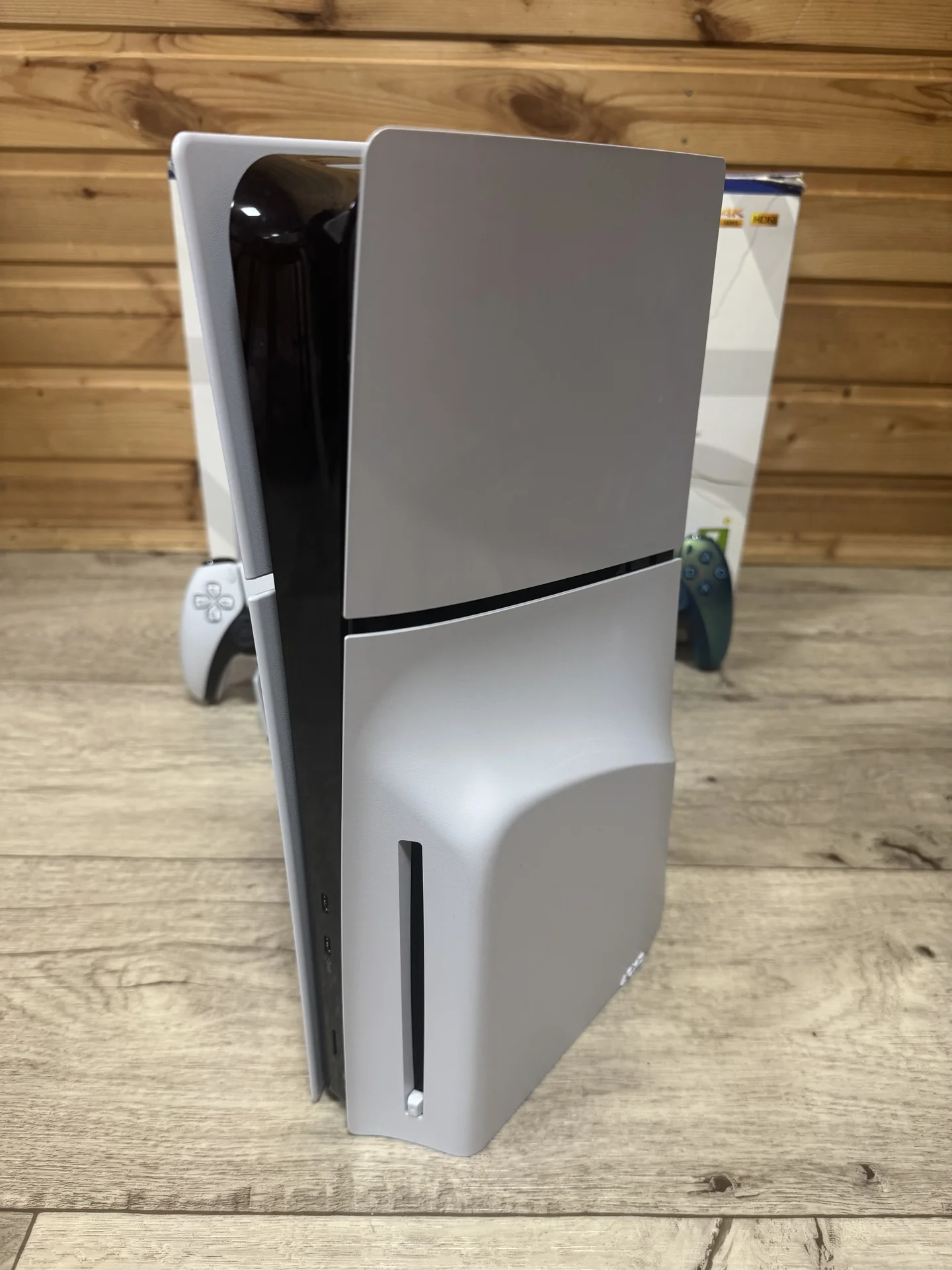 Sony PlayStation 5 slim с дисководом 2 геймпада - миниатюра 2