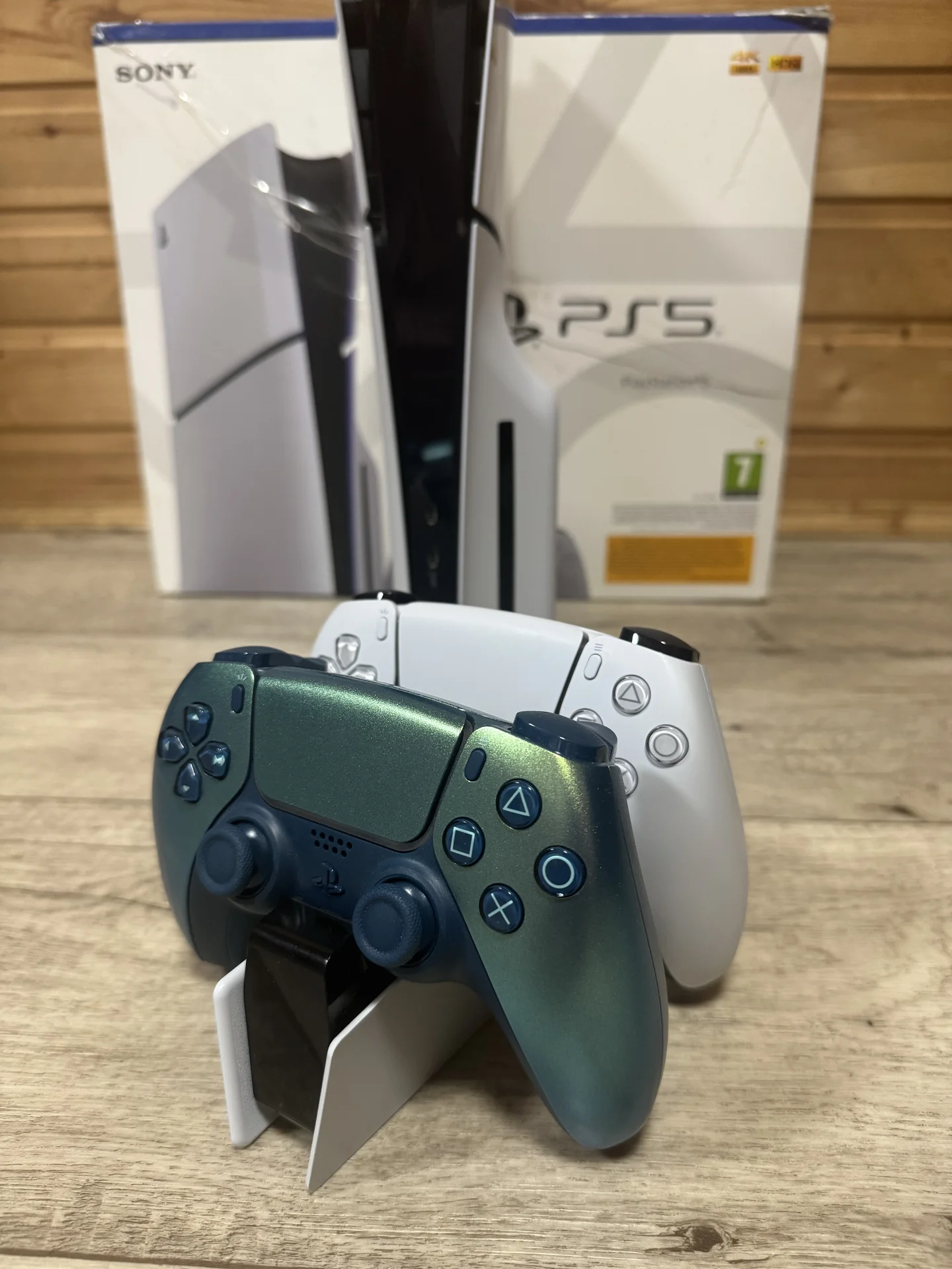 Sony PlayStation 5 slim с дисководом 2 геймпада - миниатюра 7