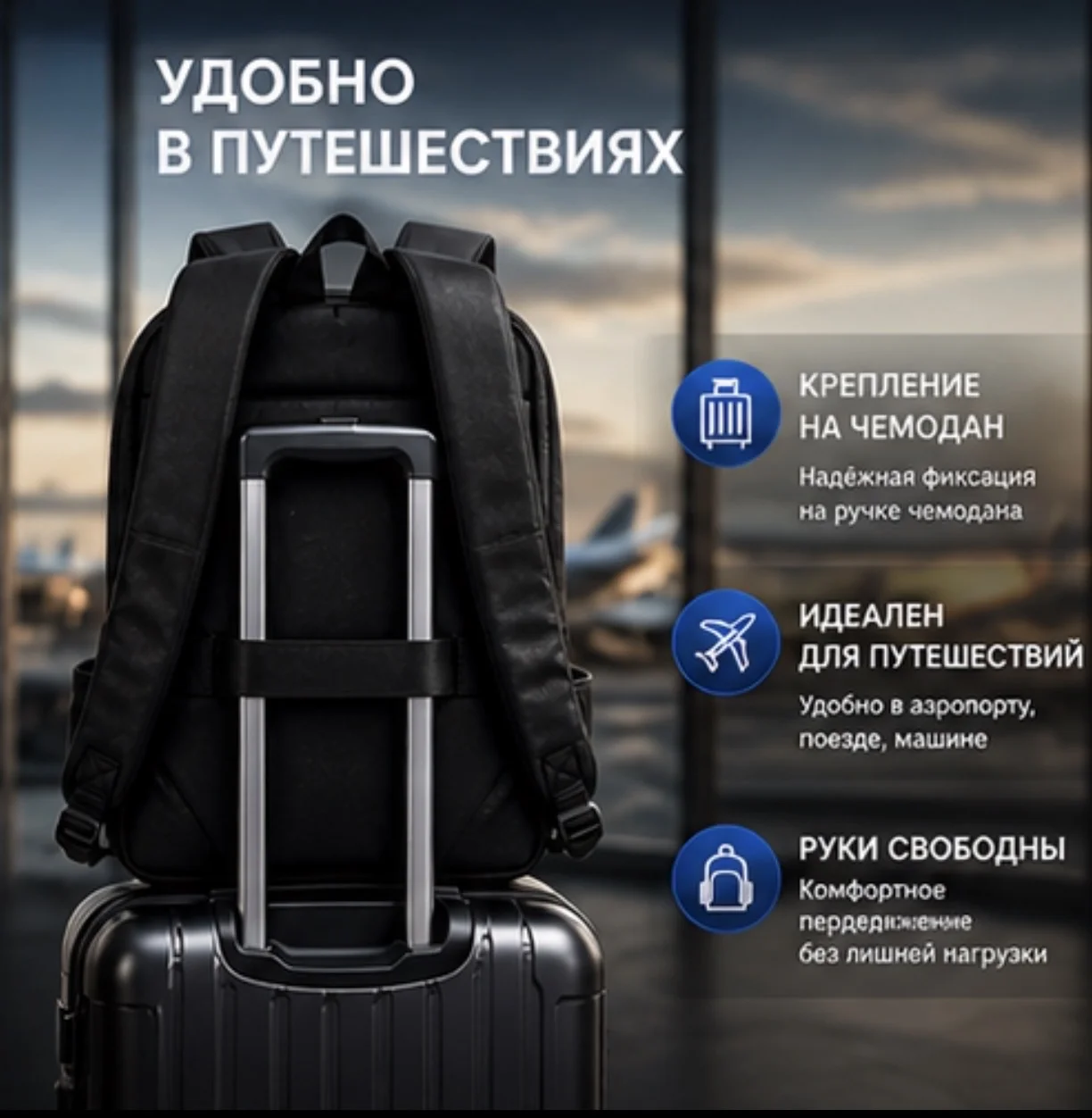 Рюкзак универсальный на все случаи жизни - миниатюра 3