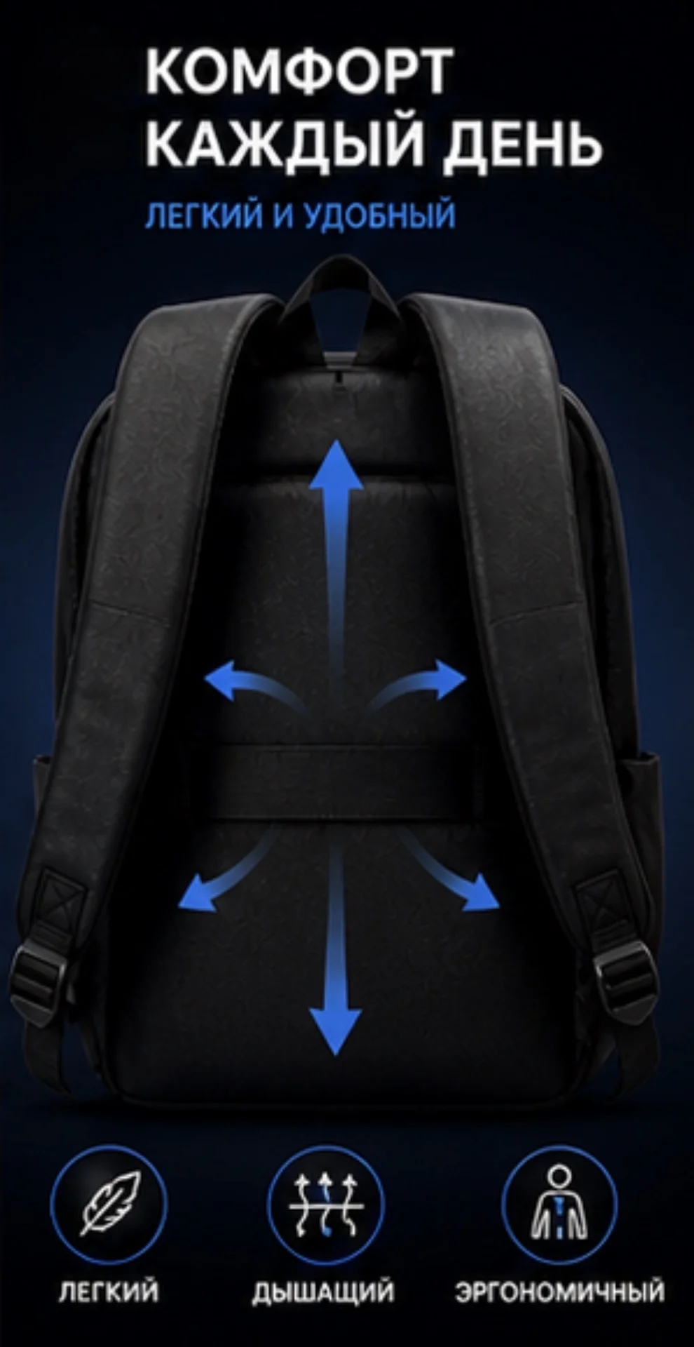 Рюкзак универсальный на все случаи жизни - миниатюра 6