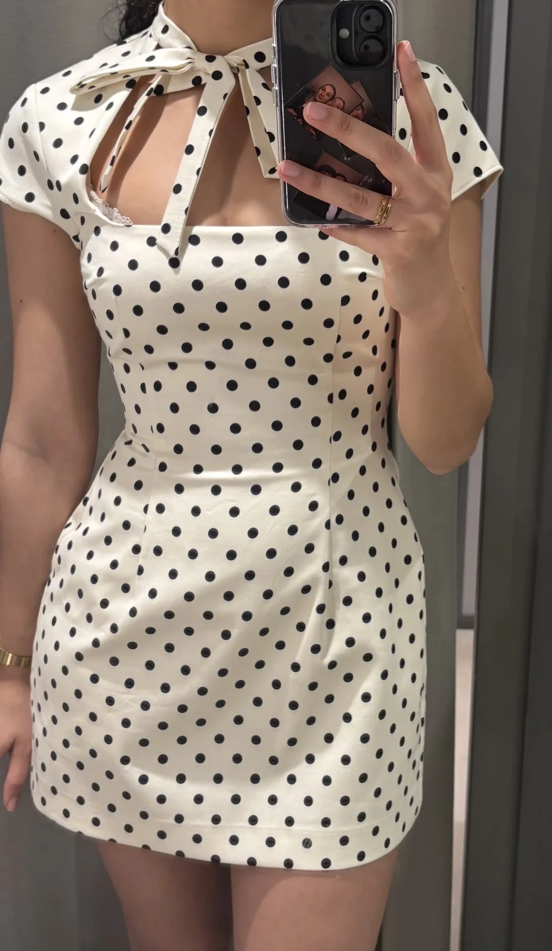 Платье в горошек Zara S M - миниатюра 2