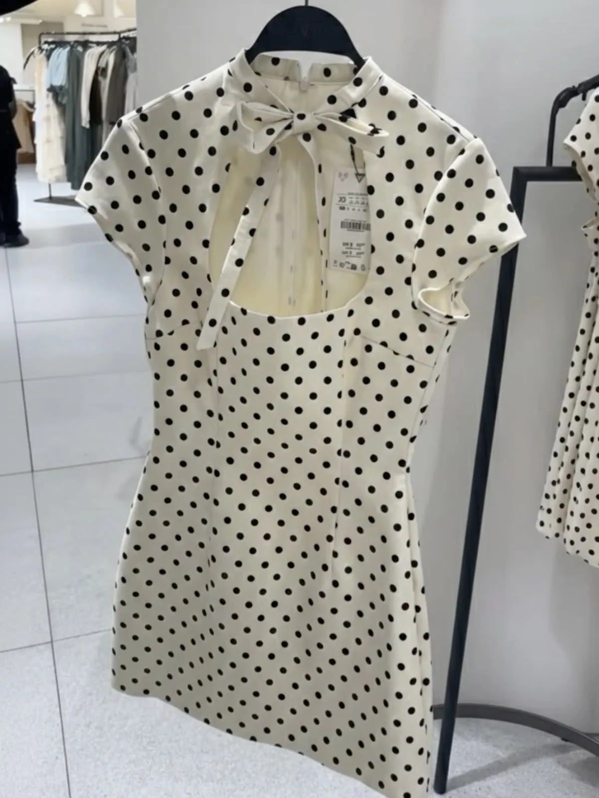 Платье в горошек Zara S M - миниатюра 4