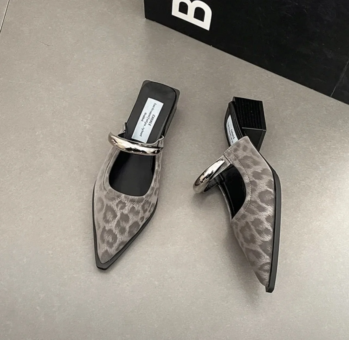 Туфли мюли Zara эконика 38 - миниатюра 2