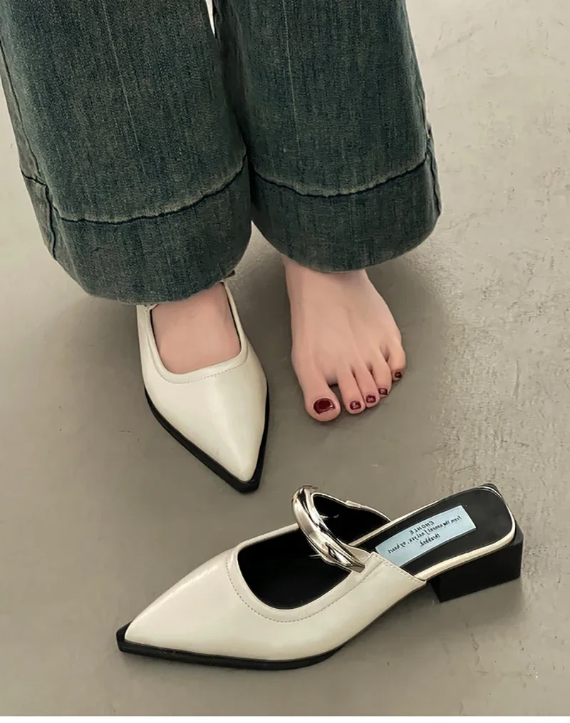 Туфли мюли Zara эконика 38 - миниатюра 5