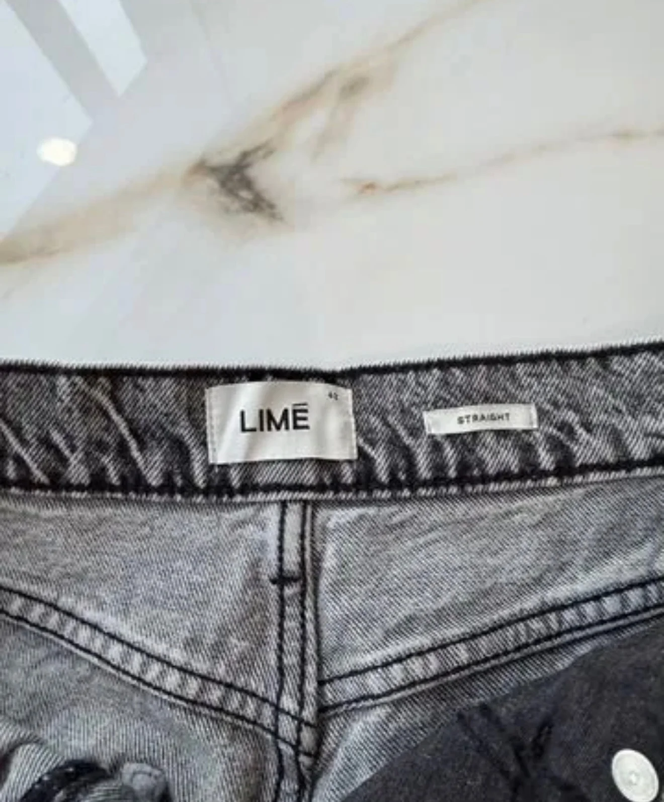 Женские джинсовые шорты Lime 42 - миниатюра 2
