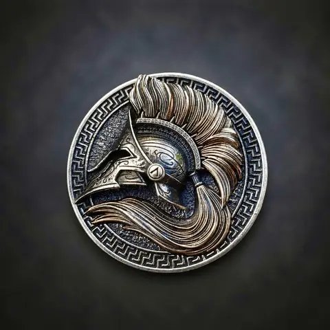EDC монета Спарта