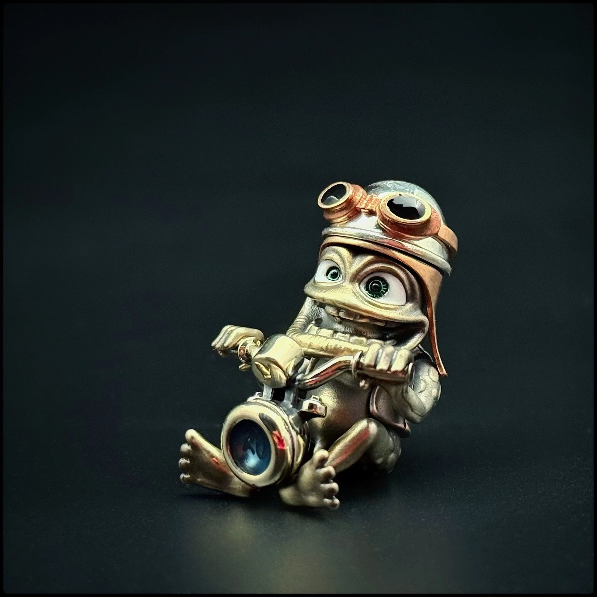 Темлячная бусина Crazy frog - миниатюра 2
