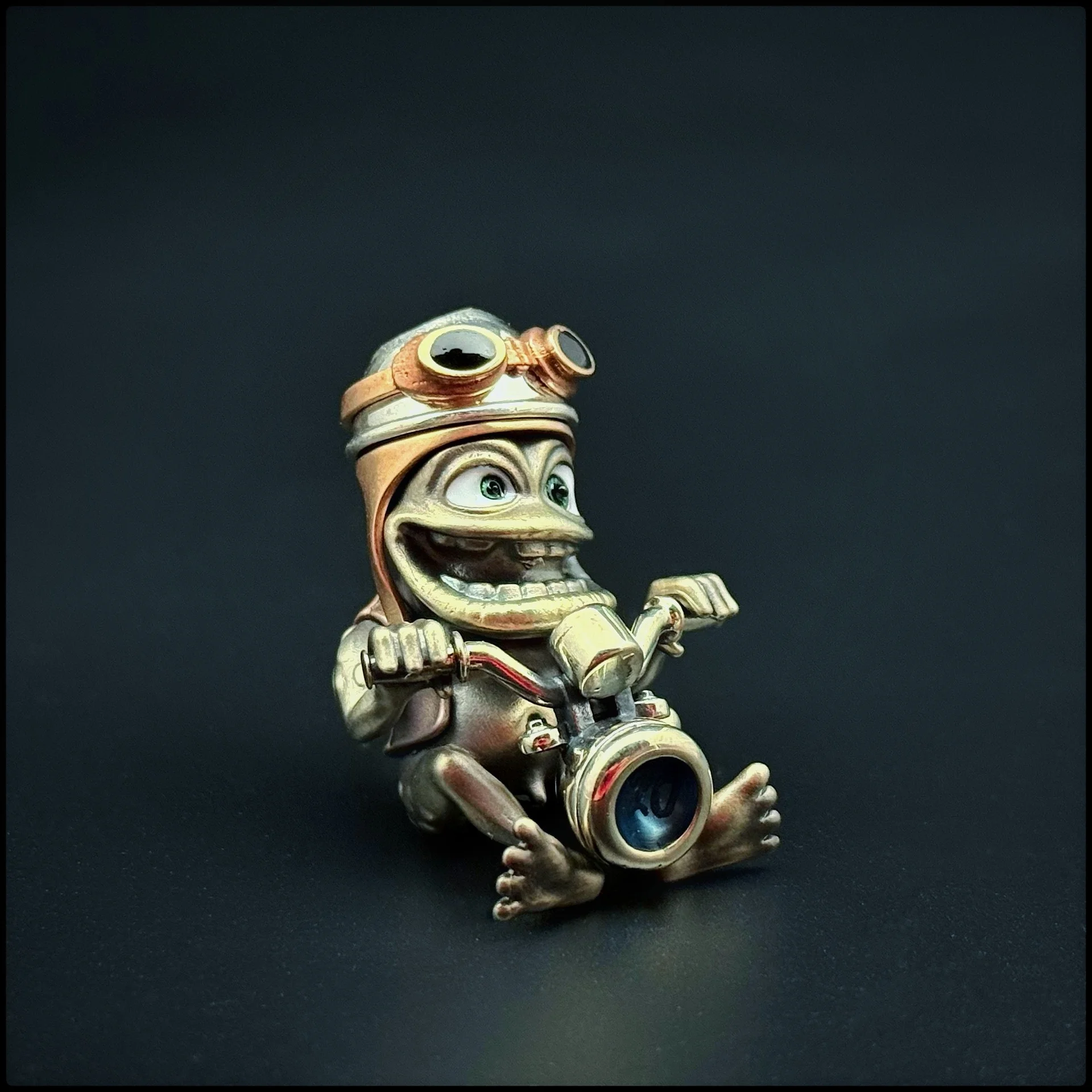 Темлячная бусина Crazy frog - миниатюра 3