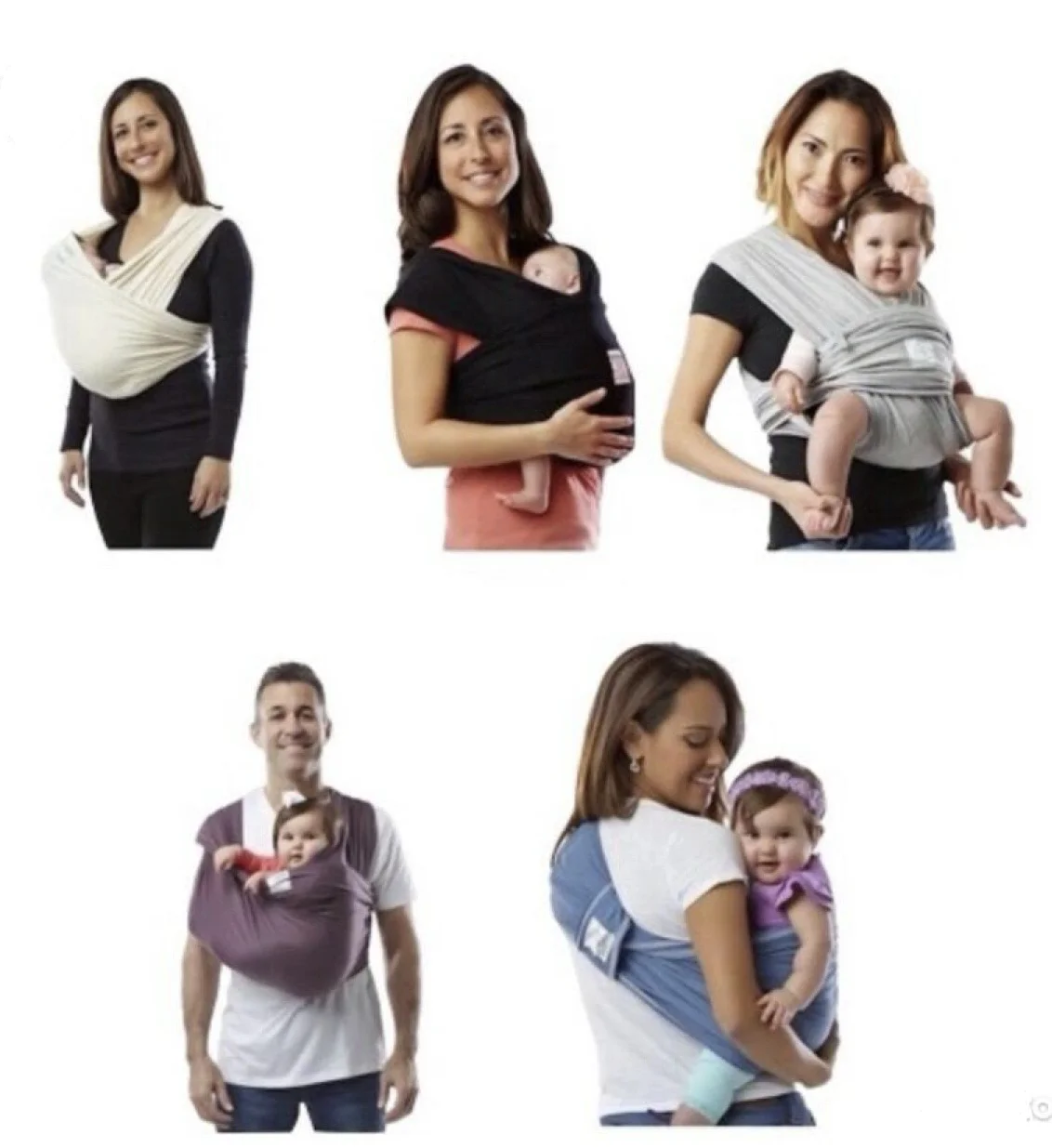 Слинг без намотки Baby K’tan - миниатюра 4